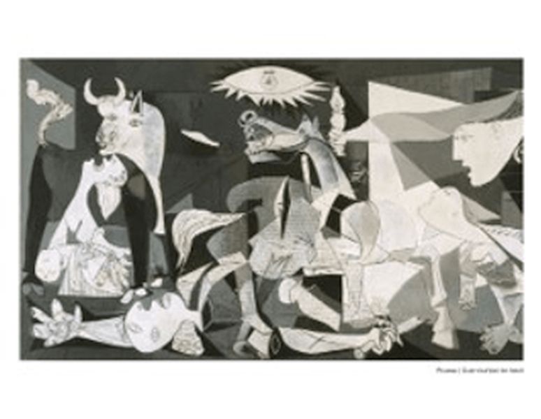 Picasso - Guernica'dan Bir Kesit - Poster-zoom-