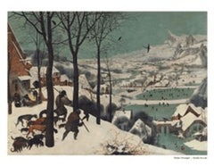 Pieter Bruegel - Karda Avcılar - Poster