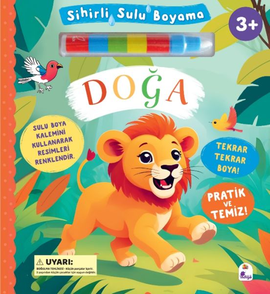 Sihirli Sulu Boyama - Doğa-zoom-