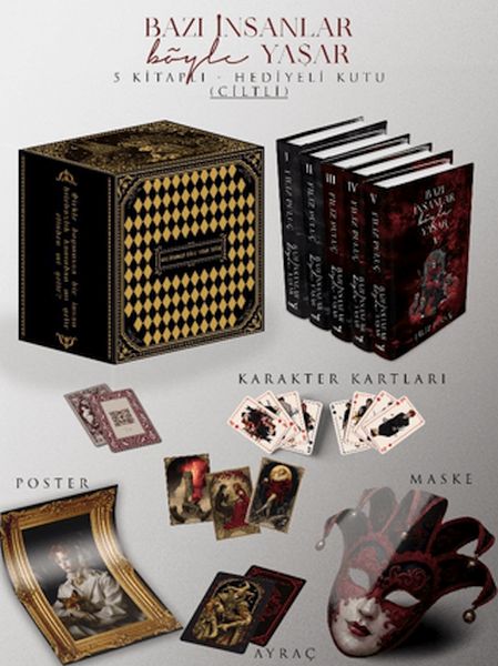 Bazı İnsanlar Böyle Yaşar (5 Kitap Takım-Kutulu)-zoom-