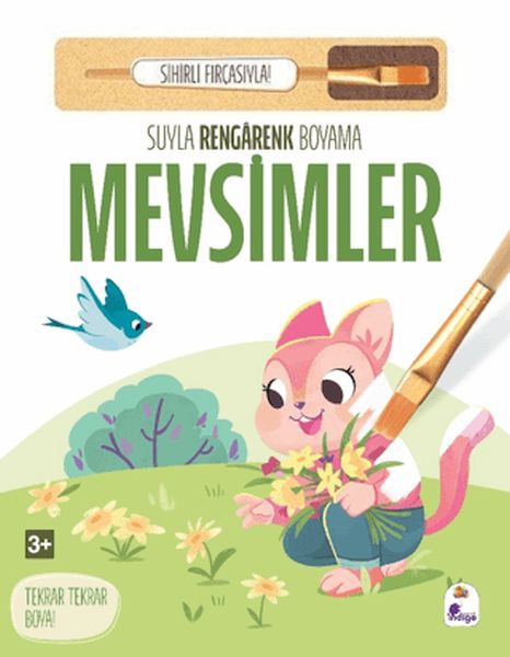 Suyla Rengarenk Boyama - Mevsimler (Sihirli Fırçasıyla)-zoom-