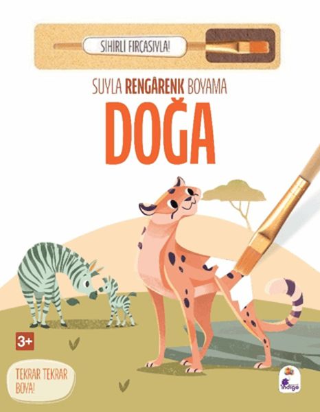 Suyla Rengarenk Boyama - Doğa (Sihirli Fırçasıyla)-zoom-