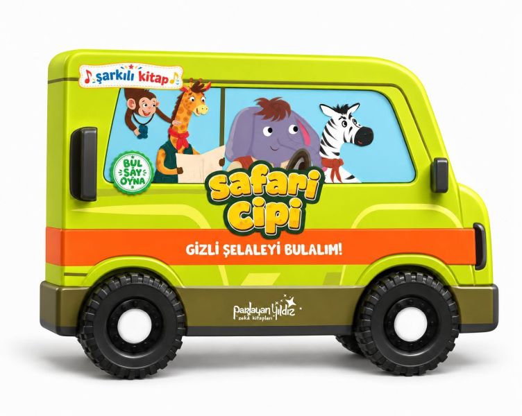 Tekerlekli Kitaplar Safari Cipi-zoom-