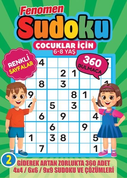 Fenomen Çocuklar İçin Sudoku 6-8 Yaş -2-zoom-
