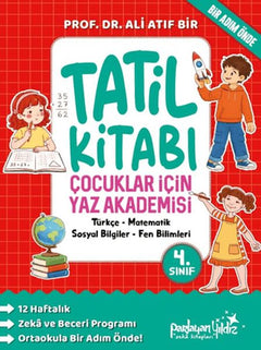 Çocuklar İçin Yaz Akademisi 4. Sınıf Tatil Kitabı