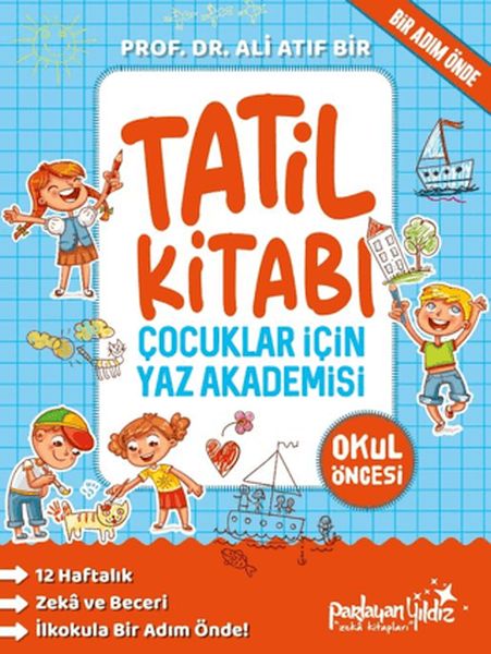 Çocuklar İçin Yaz Akademisi Okul Öncesi Tatil Kitabı-zoom-