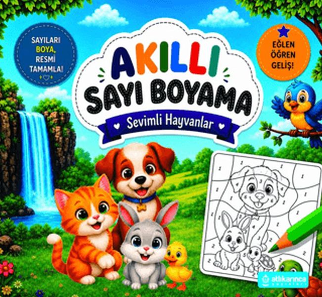Akıllı Sayı Boyama - Sevimli Hayvanlar