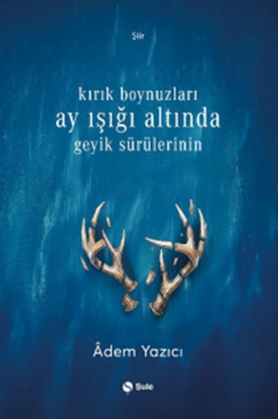 Kırık Boynuzları Ay Işığı Altında Geyik Sürülerinin