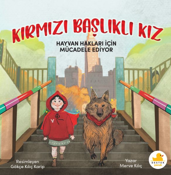 Kırmızı Başlıklı Kız Hayvan Hakları İçin Mücadele Ediyor-zoom-