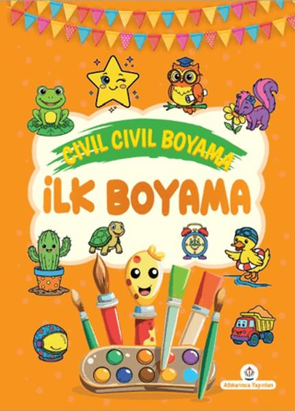 Cıvıl Cıvıl Boyama İlk Boyama-zoom-