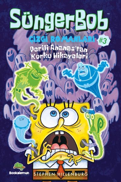 Süngerbob Çizgi Romanları 3 - Perili Ananas'tan Korku Hikayeleri-zoom-