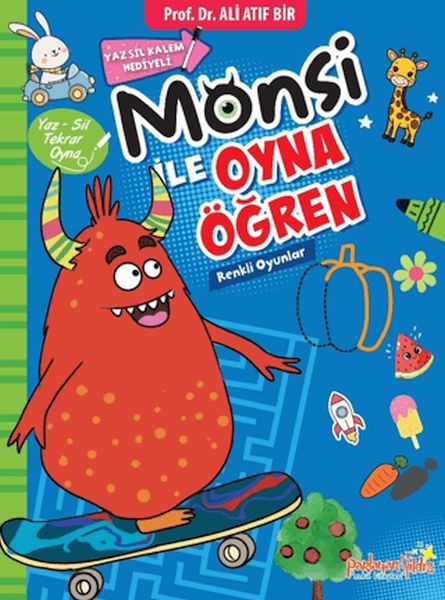 Monsi ile Oyna Öğren Renkli Oyunlar