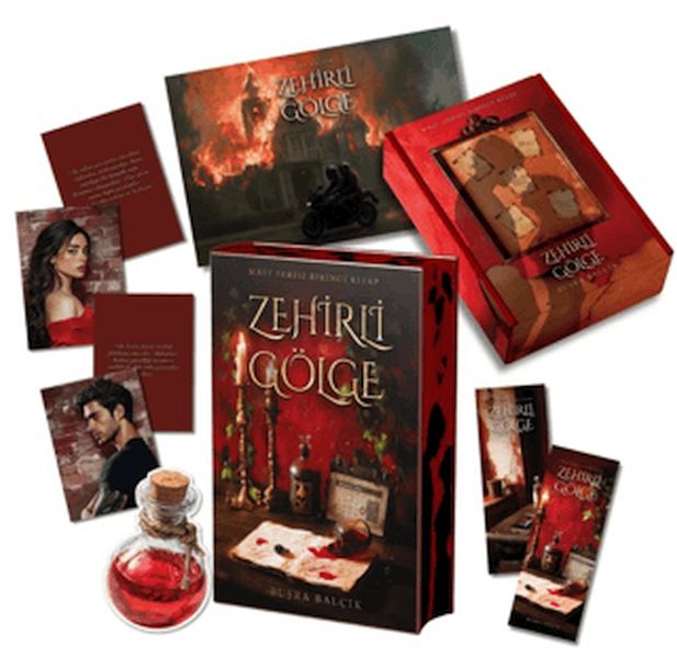 Zehirli Gölge (Yan Boyamalı Özel Kutulu Set)-zoom-