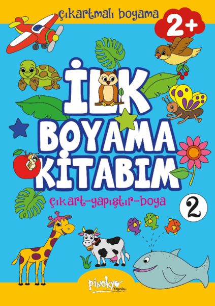 Çıkartmalı İlk Boyama Kitabım 2+ Yaş-2-zoom-