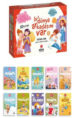 Bi’ Dünya Arkadaşım Var (10 Kitap + Soru Kitapçığı)