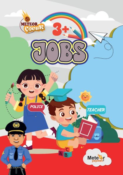 Jobs (Meslekler) Türkçe – İngilizce Boyama Kitabı-zoom-
