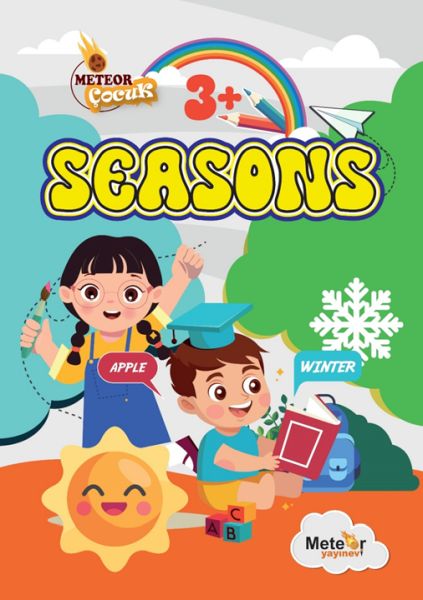 Seasons (Mevsimler) Türkçe – İngilizce Boyama Kitabı-zoom-