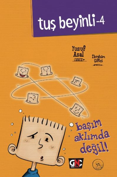Tuş Beyinli 4 - Başım Aklımda Değil (Ciltli)-zoom-
