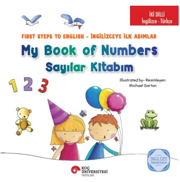 İki Dilli : İngilizce-Türkçe My Book Of Numbers / Sayılar Kitabım-zoom-