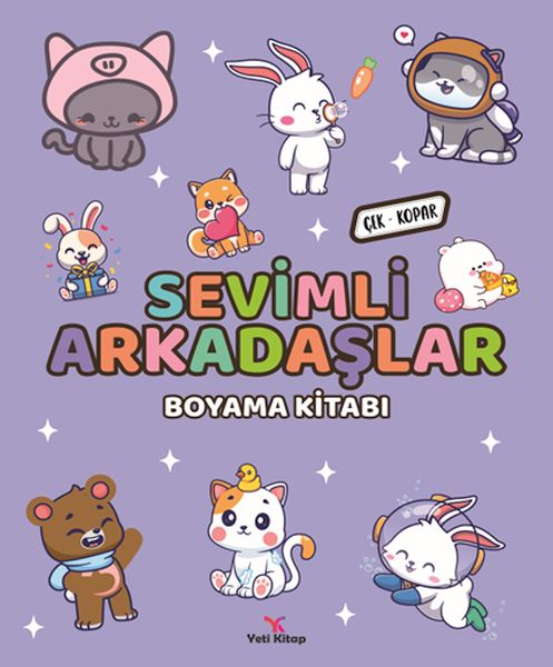 Sevimli Arkadaşlar Boyama Kitabı-zoom-