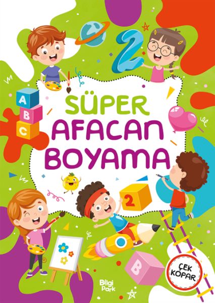 Süper Afacan Boyama Kitabı