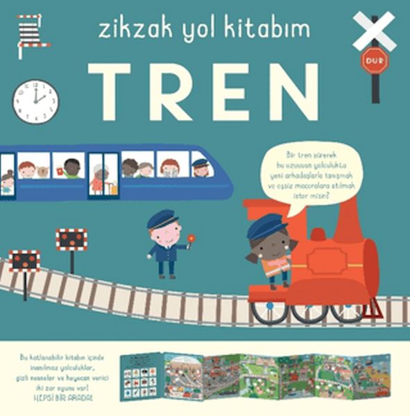 Zikzak Yol Kitabım - Tren-zoom-