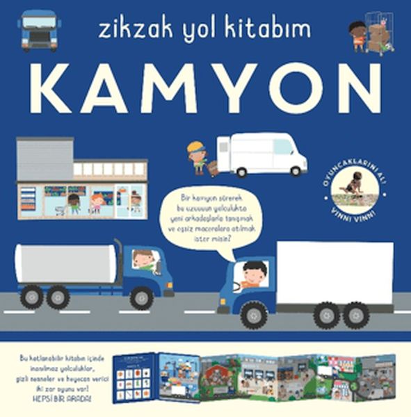 Zikzak Yol Kitabım - Kamyon-zoom-