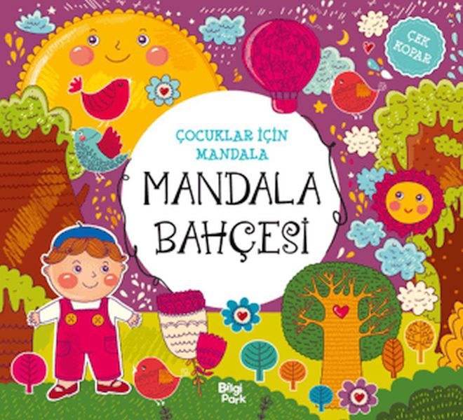 Çocuklar İçin Mandala - Mandala Bahçesi-zoom-
