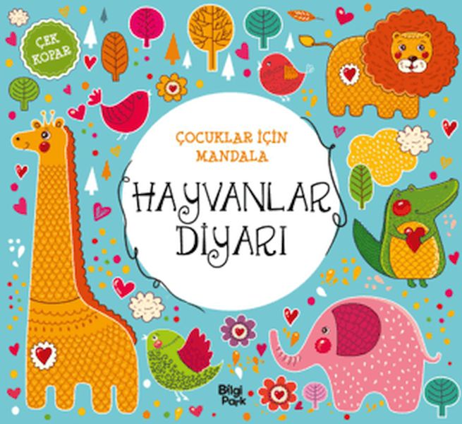 Çocuklar İçin Mandala - Hayvanlar Diyarı