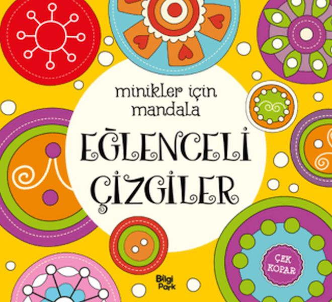 Minikler İçin Mandala - Eğlenceli Çizgiler