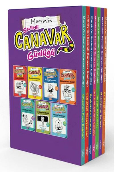 Sevimli Canavar Günlüğü (7 Kitap Takım)-zoom-