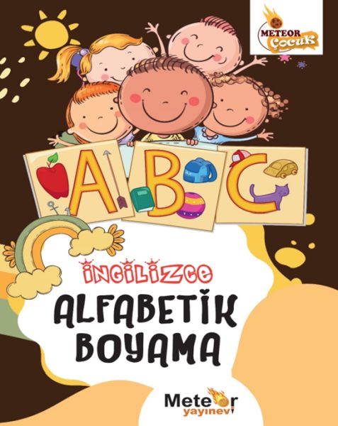 İngilizce Alfabetik Boyama Kitabı-zoom-