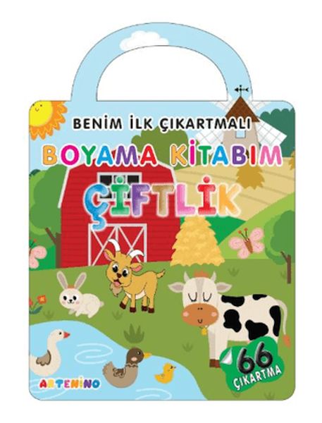 Benim İlk Çıkartmalı Boyama Kitabım - Çiftlik