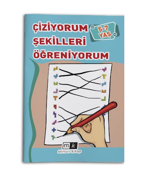 Çiziyorum Şekilleri Öğreniyorum 5-7 Yaş-zoom-