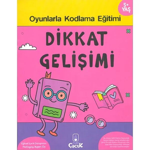 Dikkat Gelişimi 5+ Yaş Oyunlarla Kodlama-zoom-