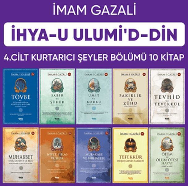 İhyau Ulumiddin 4. Cilt (Kurtarıcı Şeyler 10 Kitap)-zoom-
