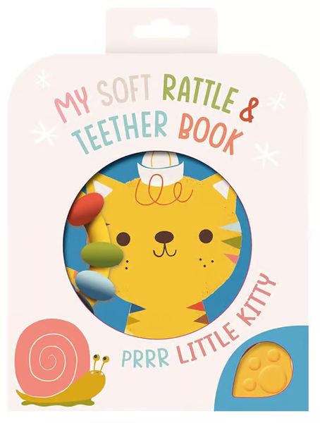 My Soft Rattle and Teether: Purr! Cat-zoom-