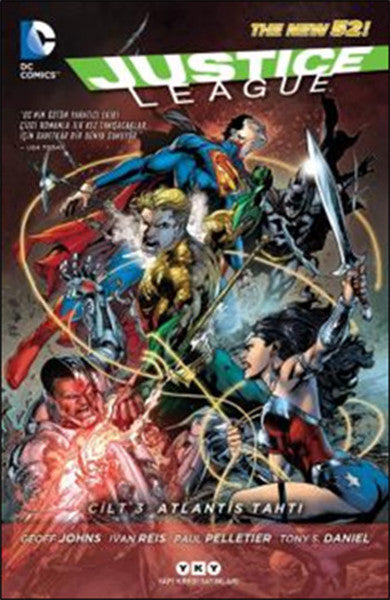 Justice League Cilt 3 - Atlantis Tahtı-zoom-