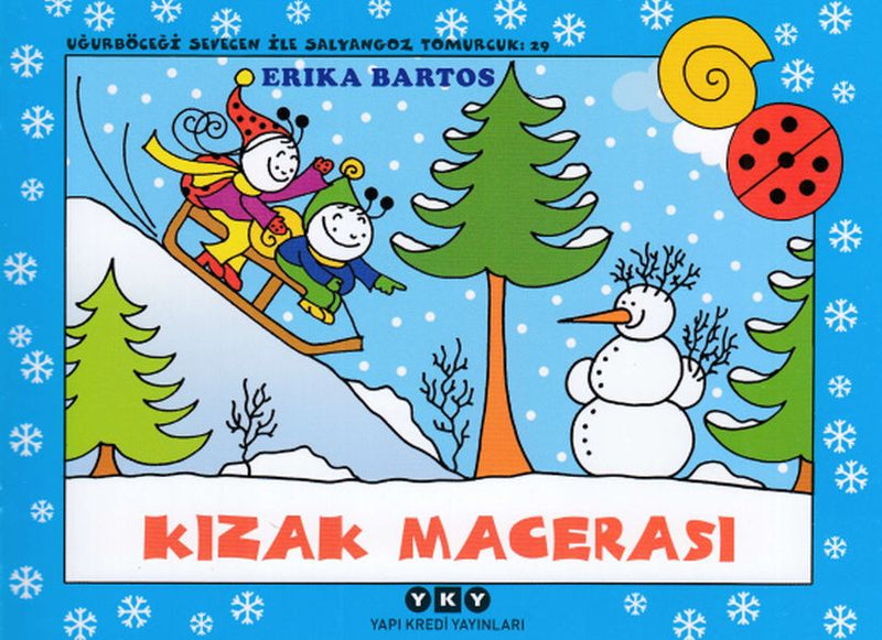 Uğurböceği Sevecen ile Salyangoz Tomurcuk 29 - Kızak Macerası-zoom-