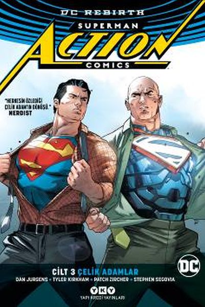 Superman Actıon Comıcs Cilt 3: Çelik Adamlar (Rebırth)-zoom-