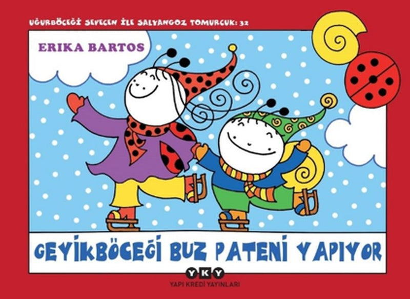 Uğur Böceği Sevecen ile Salyangoz Tomurcuk 32 - Geyik Böceği Buz Pateni Yapıyor-zoom-