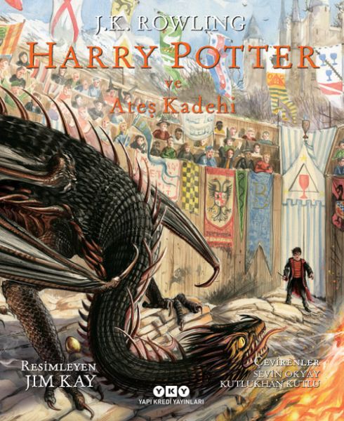 Harry Potter ve Ateş Kadehi 4 (Resimli Özel Baskı)