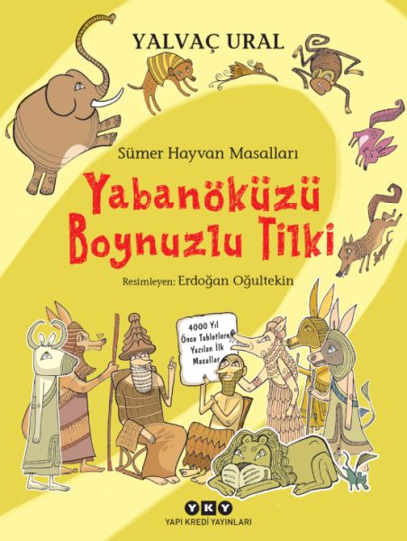 Sümer Hayvan Masalları - Yabanöküzü Boynuzlu Tilki-zoom-