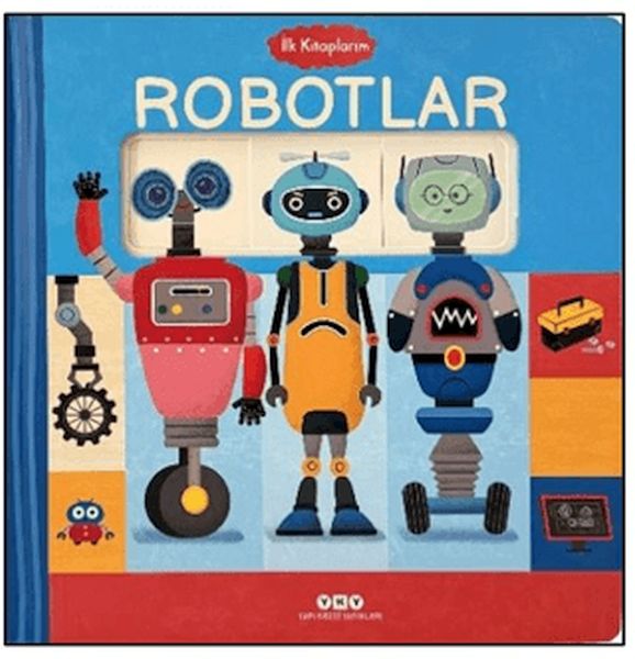 İlk Kitaplarım - Robotlar-zoom-