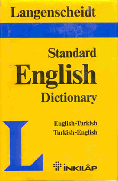 İngilizce Türkçe Langenscheidts Standart Sözlük-zoom-