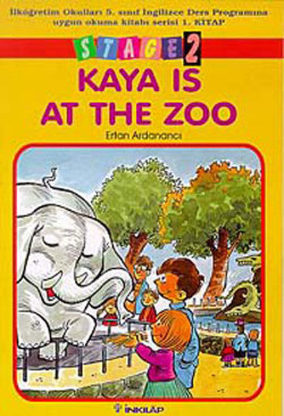 Kaya Is At The Zoo Stage 2 İlköğretim Okulları 5. Sınıf İngilizce Ders Programına Uygun Okuma Kitabı-zoom-