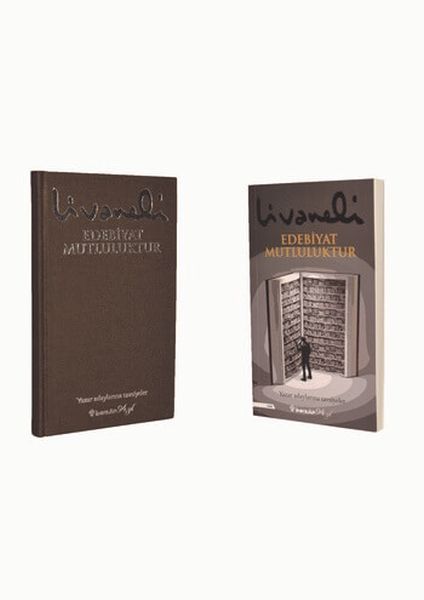 Edebiyat Mutluluktur - Ciltli-Şömizli-zoom-