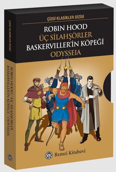 Çizgi Klasikler Dizisi (4 Kitap Kutulu)-zoom-
