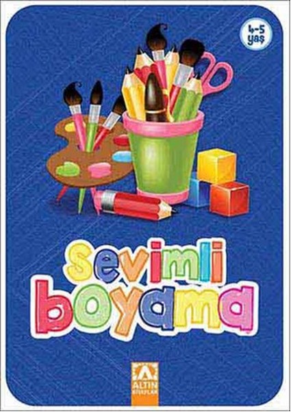Sevimli Boyama - Lacivert-zoom-