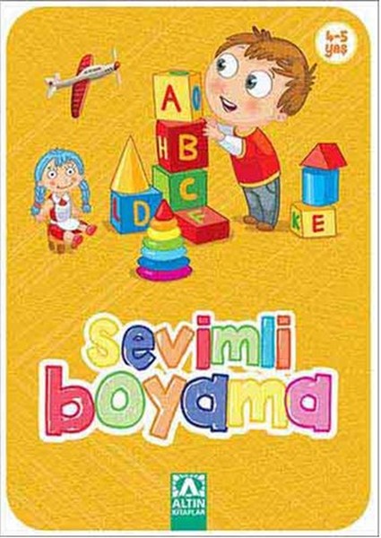 Sevimli Boyama - Sarı-zoom-